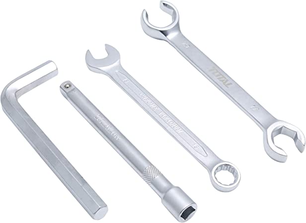 Hand tool kit 142 pieces Model: TOTAL THKTHP21426